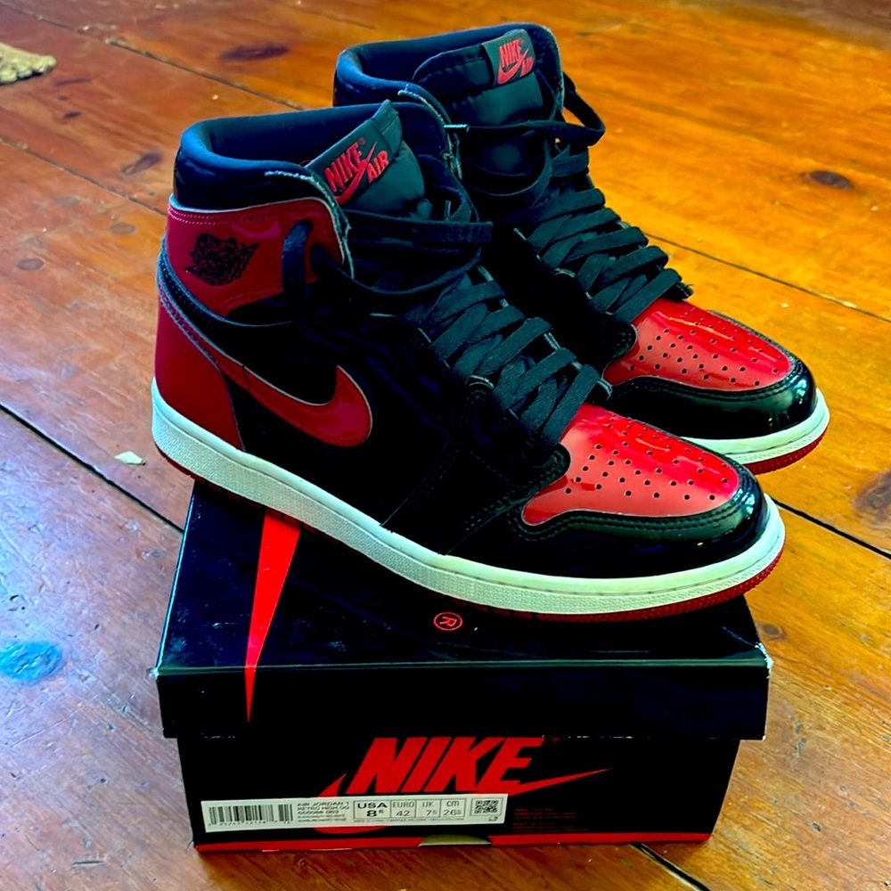 Michael Jordan 1 Retro High OG Patent Bred